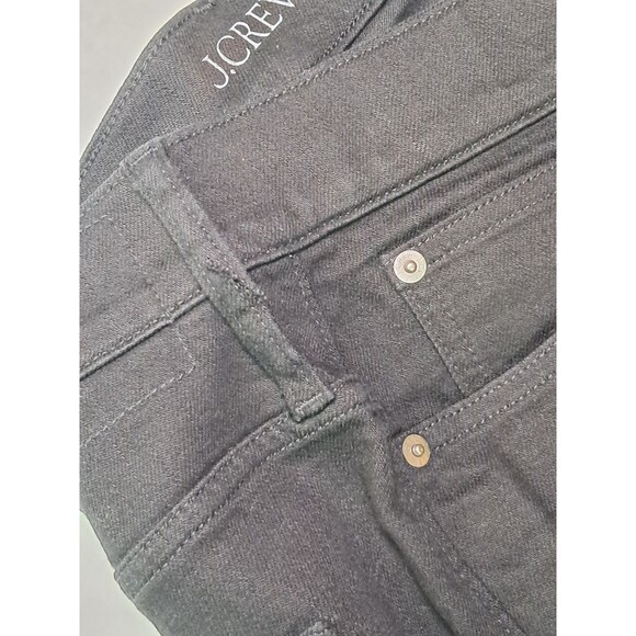 J.Crew Slim Wide Jean Black SMALL FLAW BELTLOOP CC586 Size 34 NWT - Picture 12 of 12